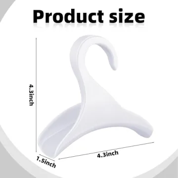 Maitys 18 Acrylic Purse Hangars - Elegant Handbag Organizer