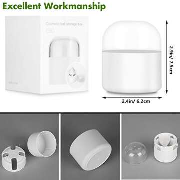 BEZOX Makeup Sponge Holder for Clean, Organized Beauty