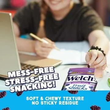 Welch's Concord Grape Fruit Snacks, Gluten Free 12-Pack