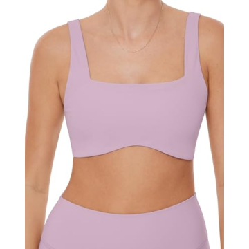 PAVOI ACTIVE FlexFlow Women's Yoga Bra - Medium Support & Moisture-Wicking
