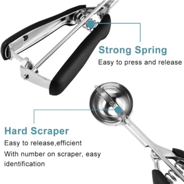 HOMURE H Cookie Scoop Set - Precision Baking Tools