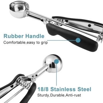 HOMURE H Cookie Scoop Set - Precision Baking Tools