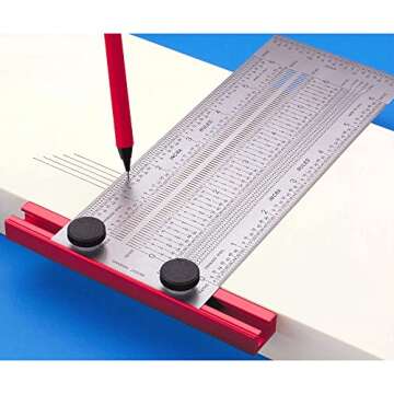 INCRA TDPROT06 Pro T-Rule 6-Inch - Precision Measuring Tool