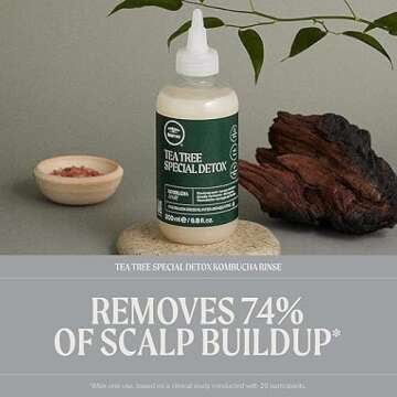 Tea Tree Special Detox Kombucha Rinse, Removes Buildup, Adds Shine, For All Hair Types, 6.8 fl. oz.