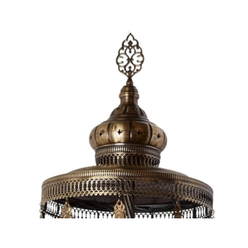 Stunning Turkish Moroccan Mosaic Floor Lamp - 7 Globes