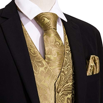 Formal Men Dress Vest Set with Accessories for Any Event