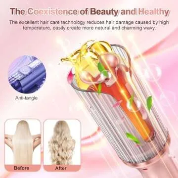 Effortless Automatic Curling Iron for Salon-Quality Curls