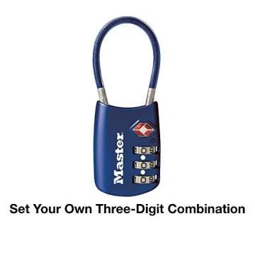 Master Lock TSA Approved Combo Lock for Travel and School