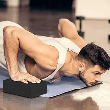 ARLTB 2 Pack Yoga Blocks with Strap for Deepening Poses