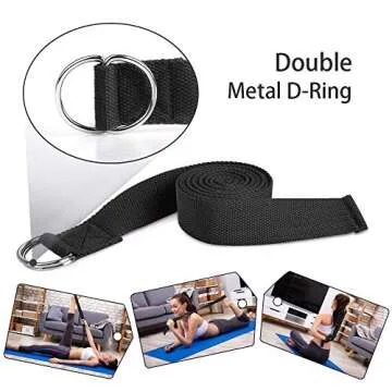 ARLTB 2 Pack Yoga Blocks with Strap for Deepening Poses