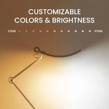 BenQ e-Reading LED Desk Lamp Designed for Monitor Suitable for Designers, Engineers, Architects, Studying, Gaming (Ergonomic, Dimmable, Warm/Cool White) - Matte Blue