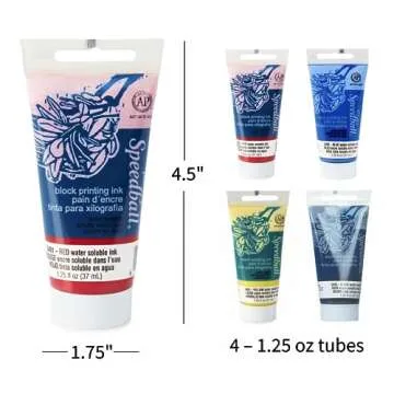 Speedball Art Products Company 003477 003477 Block Printing Ink Set