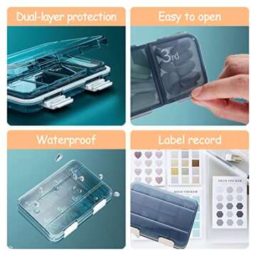 MTZRFLL 7 Day Pill Organizer with Extra Large Compartments