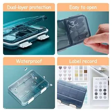 MTZRFLL 7 Day Pill Organizer with Extra Large Compartments