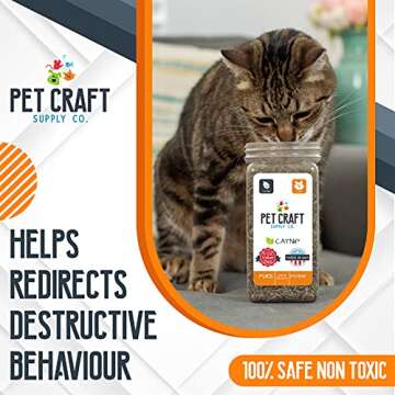 Pet Craft Supply Premium Maximum Potent All Natural Catnip for Cats USA Grown & Harvested Large 3 oz Resealable Canister or 8 oz Value Spray Bottle Great for Training Redirecting Bad Behaviors