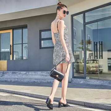 Stylish CAMSSOO Chunky Heels Sandals for Women