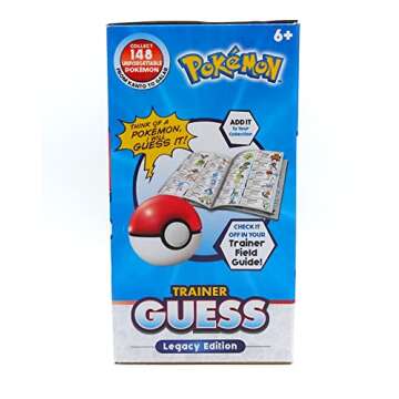 Pokemon Trainer Guess Legacy's Edition Toy, I Will Guess It! Electronic Voice Recognition Guessing Brain Game Pokemon Go Digital Travel Board Games Toys