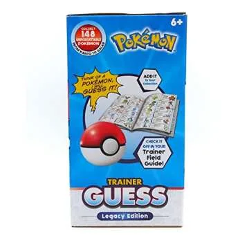 Pokemon Trainer Guess Legacy's Edition Toy, I Will Guess It! Electronic Voice Recognition Guessing Brain Game Pokemon Go Digital Travel Board Games Toys