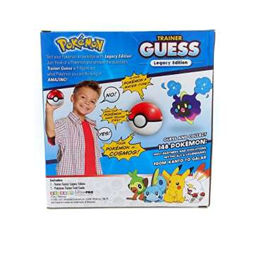 Pokemon Trainer Guess Legacy's Edition Toy, I Will Guess It! Electronic Voice Recognition Guessing Brain Game Pokemon Go Digital Travel Board Games Toys