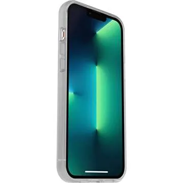 OtterBox iPhone 13 Pro Max & iPhone 12 Pro Max Prefix Series Case - Clear, Ultra-Thin, Pocket-Friendly, Raised Edges Protect Camera & Screen, Wireless Charging Compatible