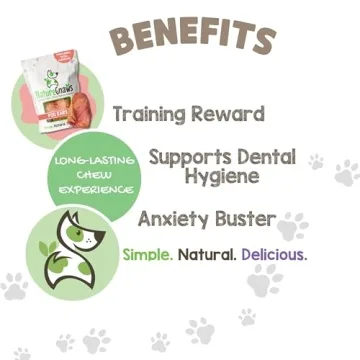 Nature Gnaws Pig Ears - Natural Dog Chews for Aggressive Chewers