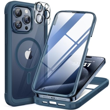 Miracase iPhone 15 Pro Max Case - Magnetic & Full-Body