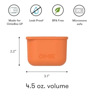 OmieBox UP Leakproof Dips Containers - Perfect for Snacks