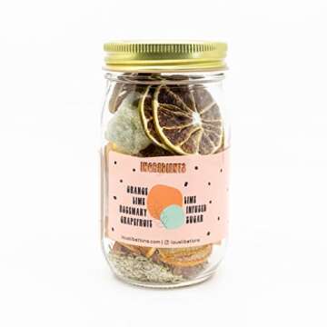 Lou's Libations Craft Cocktail Infusion Kits, Handcrafted Cocktail Mix - Dried Fruits & Spices, Perfect Party Gifts (Rosemary's Paloma Mixology Tastes like Rosemary Infused Paloma, 8-10 Drinks)