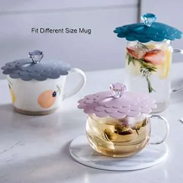Extra Large Silicone Mug Cover for Coffee and Tea