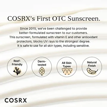 COSRX Vitamin E Sunscreen - Lightweight SPF 50 Protection