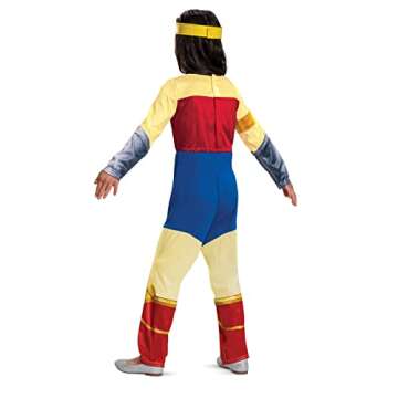 Disguise Wonder Woman Costume for Kids, Official Adaptive Wonder Woman Jumpsuit with Skirt,