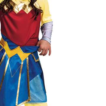 Disguise Wonder Woman Costume for Kids, Official Adaptive Wonder Woman Jumpsuit with Skirt,