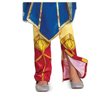 Disguise Wonder Woman Costume for Kids, Official Adaptive Wonder Woman Jumpsuit with Skirt,