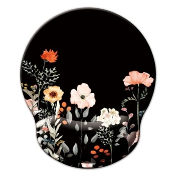 Ergonomic Memory Foam Mouse Pad with Wrist Support - Stylish & Comfortable