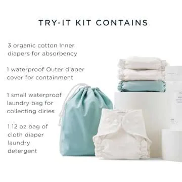 Esembly Cloth Diaper Try-It Kit - Eco-Friendly Starter Set