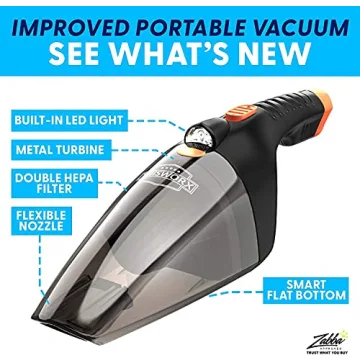 ThisWorx Car Vacuum 2.0 High Power Suction with LED Light