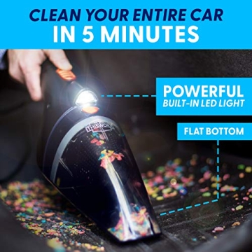 ThisWorx Car Vacuum 2.0 High Power Suction with LED Light