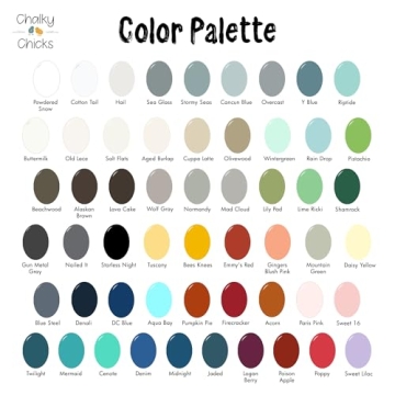 Chalky Chicks All-in-One Furniture Paint - No Prep, USA Made