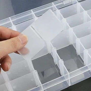 Neworkg 36 Compartment Organizer Box for Tackle Jewelry