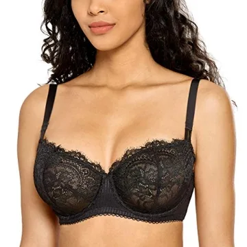 DOBREVA Sexy Lace Push Up Bra for Comfort and Style