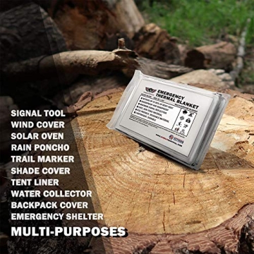 Stay Warm with EVERLIT Mylar Emergency Thermal Blankets