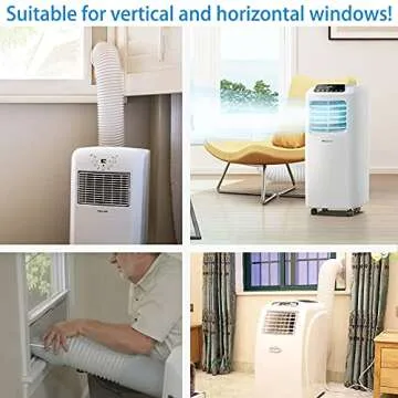Kxuhivc Portable Air Conditioner Exhaust Hose Kit for Easy Cooling Solutions