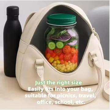 Salad Pod Side Opening Leakproof Jar for Healthy Meals