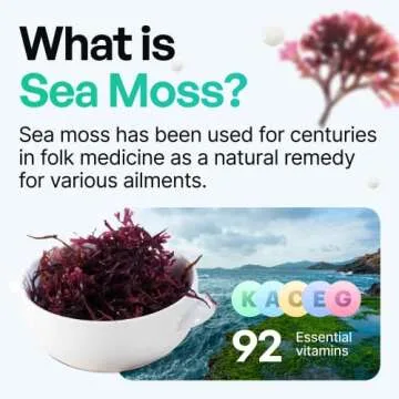 Organic Sea Moss Capsules for Energy & Well-Being