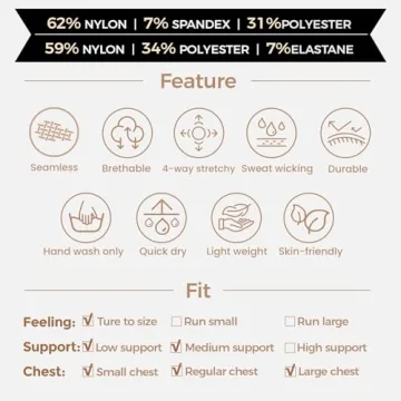 Aoxjox Long Sleeve Crop Top for Women - Vital Workout Wear