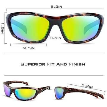 KastKing Hiwassee Polarized Sunglasses for Sport Activities