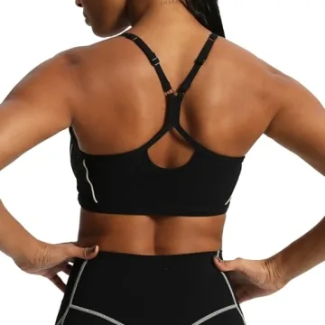 Aoxjox Women's Fitness Backless Sports Bra for All Sizes