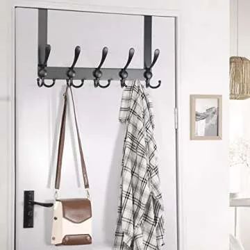 Dseap Over The Door Hook Hanger - Heavy Duty Organizer