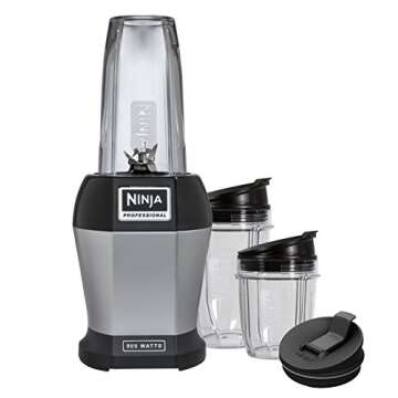 Ninja BL451 Nutri Pro, 12.9 x 7.9 x 14.8 inches, Silver