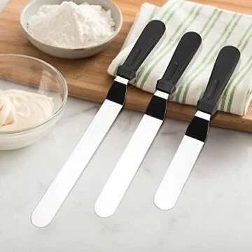 Icing Spatula Set - Stainless Steel Cake Decorators